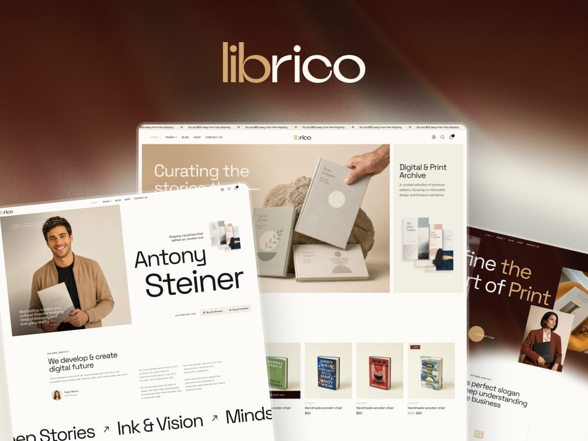 Librico - Bookstore Book Shop and Publisher WordPress Theme - ThemeREX